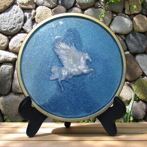 NEW Pegasus Greek Flying Horse Decorative Tray